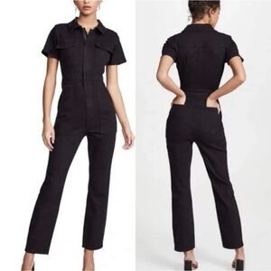 Good American Denim Jumpsuit Stretch size 2